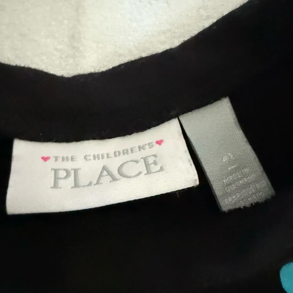 Girls Black Heart Print Lounge Pants - Multicolor Hearts - Picture 2 of 3
